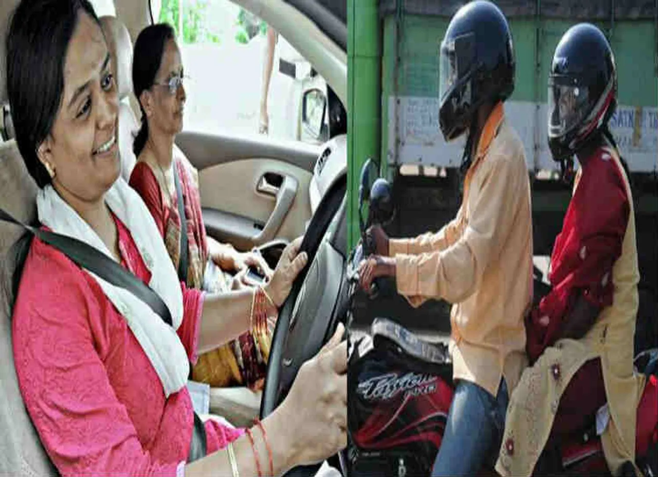 Helmet and Seat Belt made compulsory