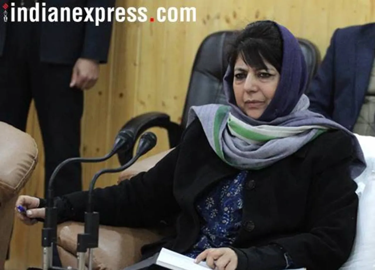 Mehbooba Mufti warns center