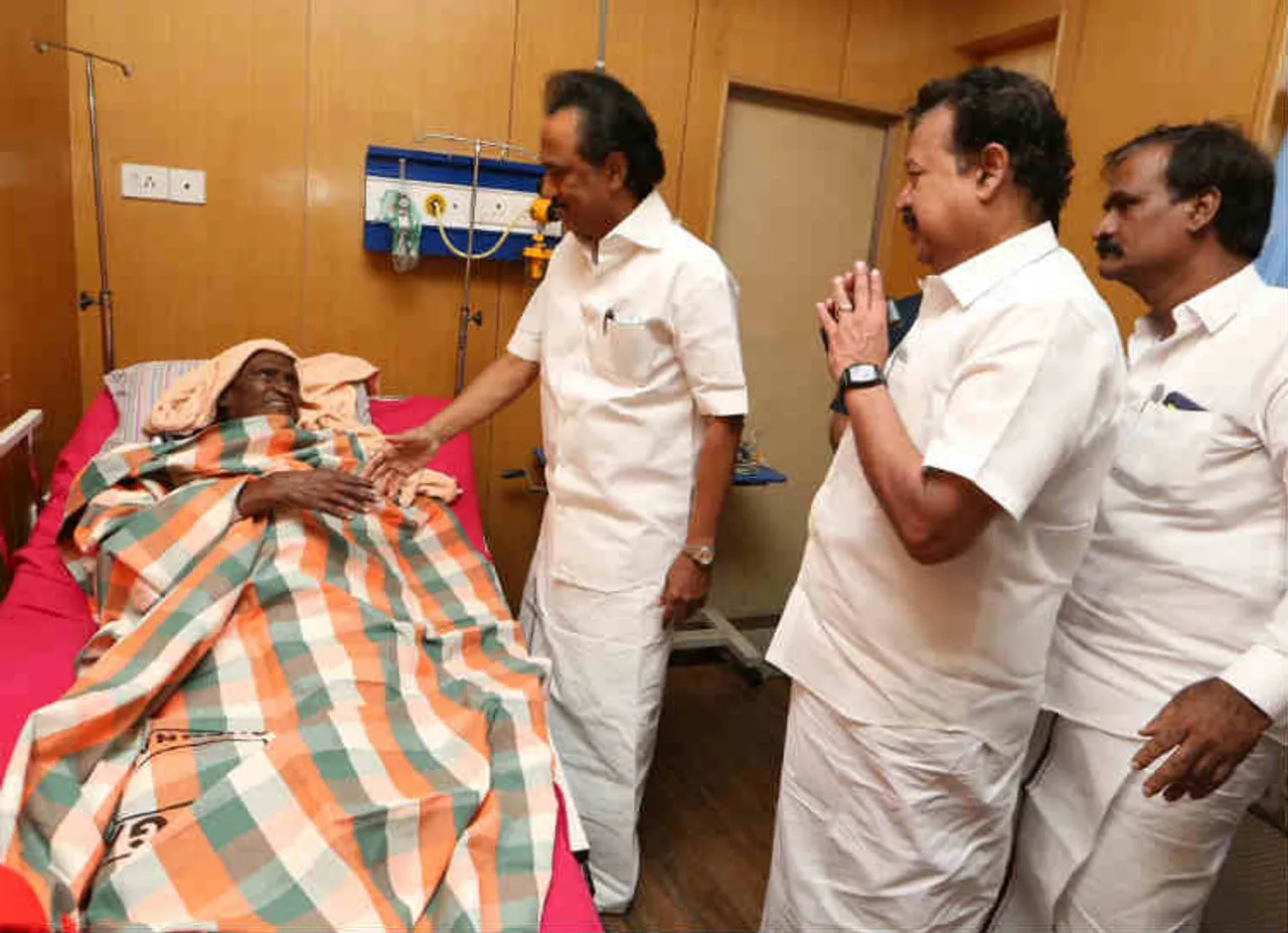 tha. pandiyan hospitalized