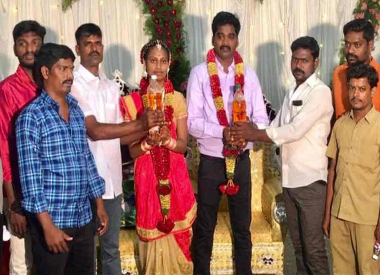 Tamil Nadu Groom, Tamil Nadu Groom gets Petrol as Marriage Gift