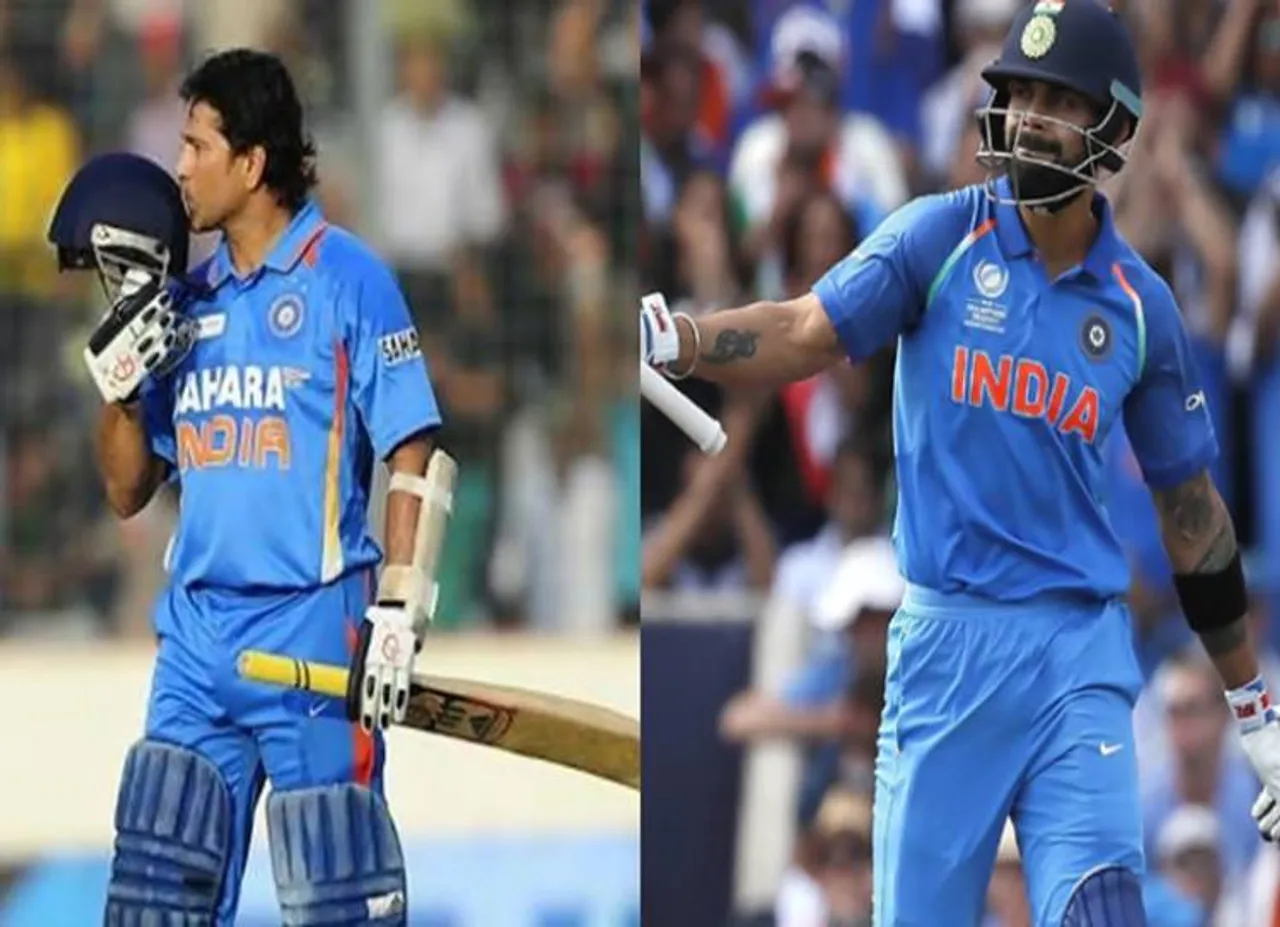 Sachin - kohli comparison