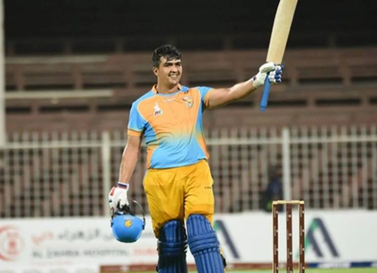 Hazratullah Zazai smashes six 6s in an over in APL