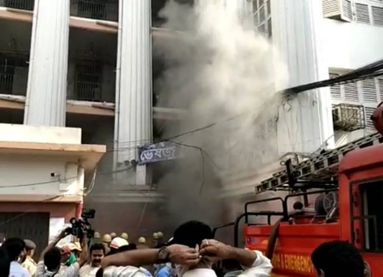 Fire in Kolkata Medical College and Hospital,