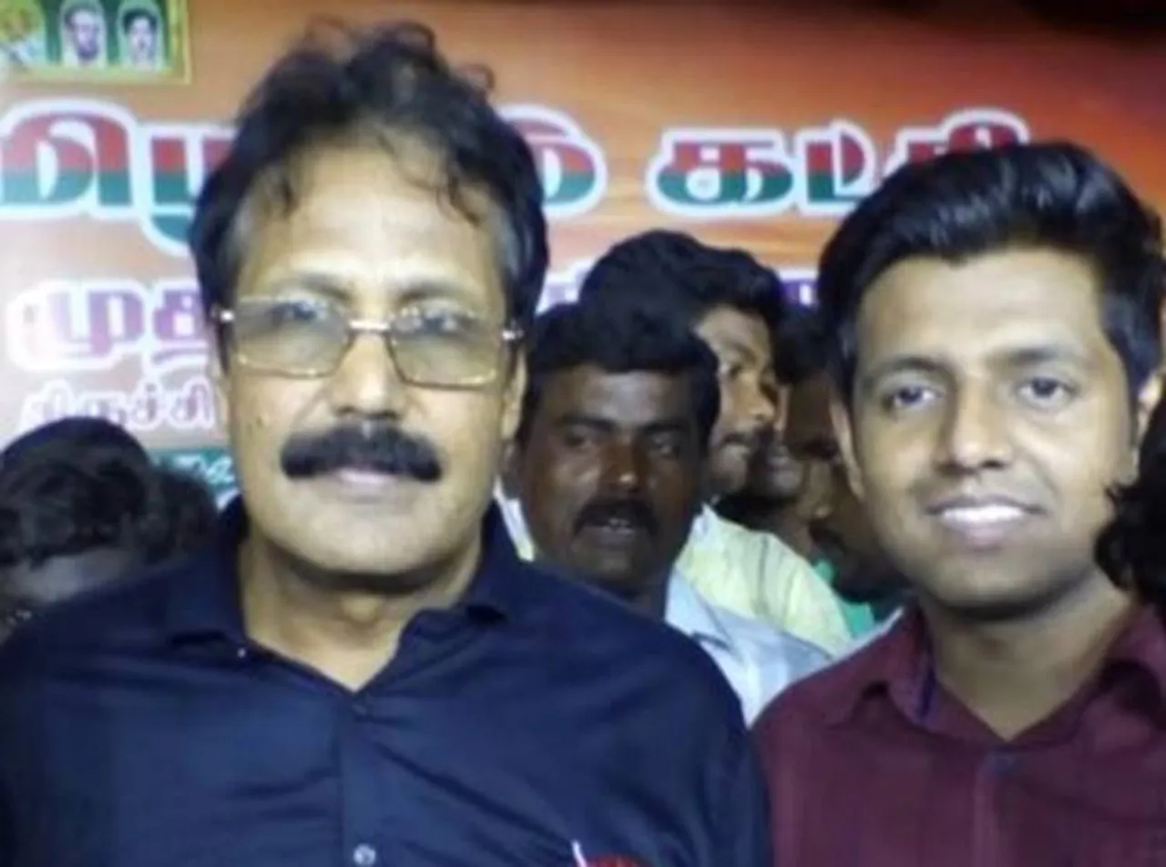 shyam krishnasamy, admk, alliance, tenkasi, ottapidaram, புதிய தமிழகம், டாக்டர் கிருஷ்ணசாமி, ஷியாம் கிருஷ்ணசாமி