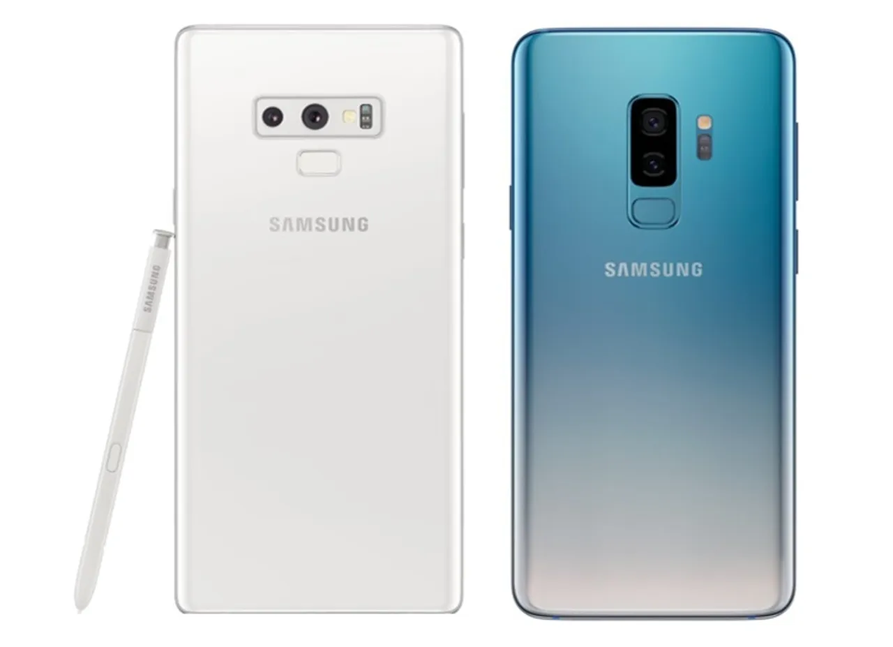 Galaxy Note 9 Alphine white, Samsung Galaxy S9+