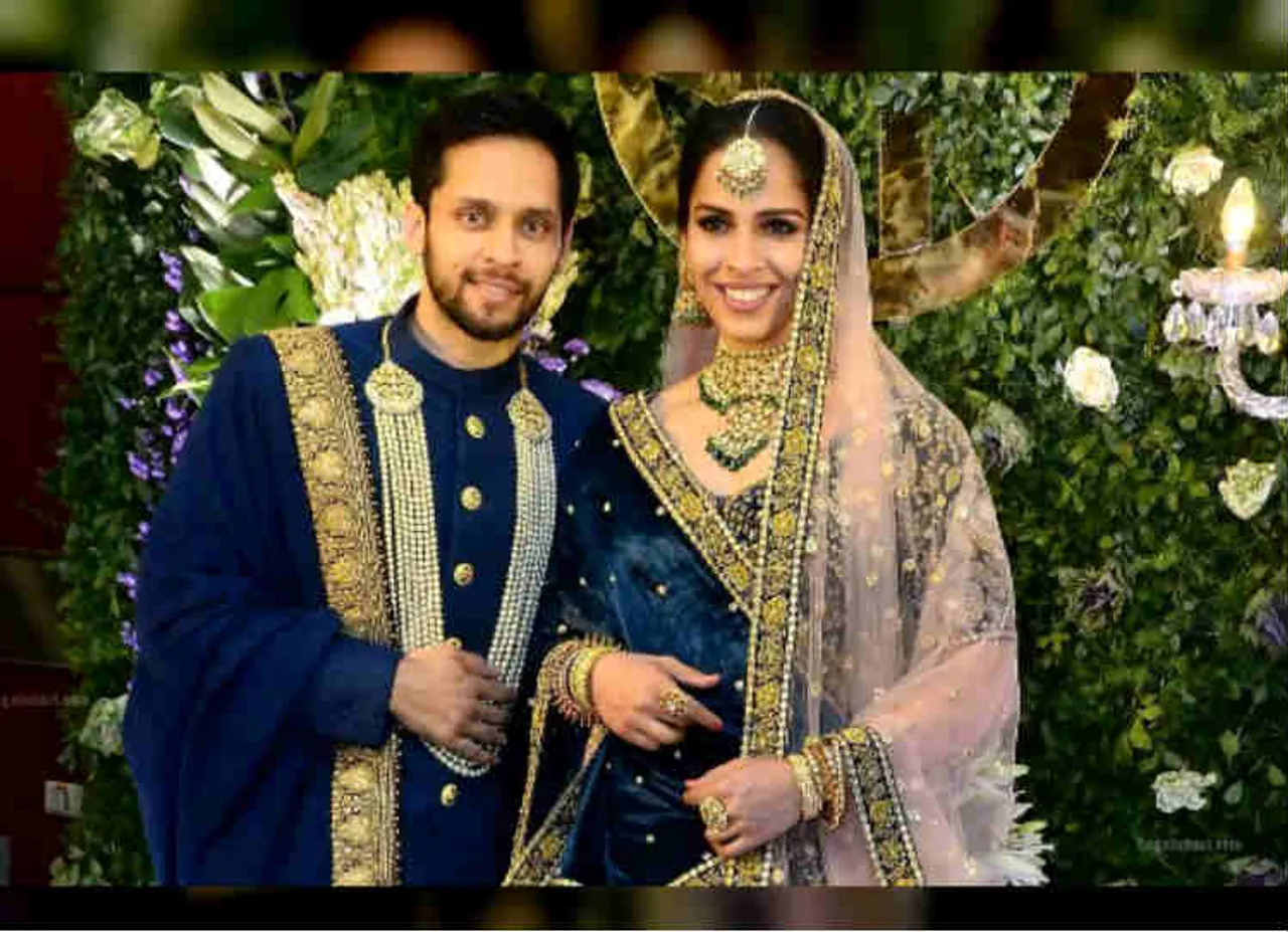 Saina Nehwal and Parupalli Kashyap Wedding Pics