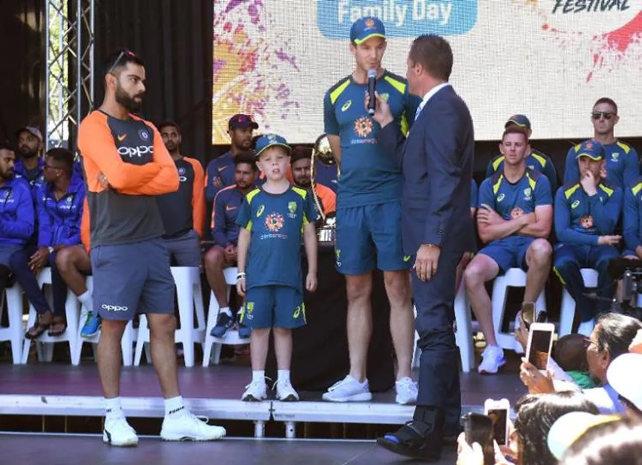 Young Archie Schiller to co-captain Australia in Boxing Day Test - இந்தியா, ஆஸ்திரேலியா 3வது டெஸ்ட் போட்டி: ஆஸி., அணியில் 7 வயது சிறுவன் சேர்ப்பு! விராட் கோலி ஆச்சர்யம்