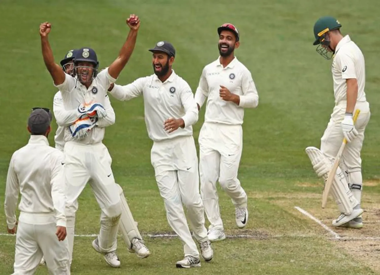 India beat australia melbourne test cricket boxing day test - 150வது டெஸ்ட் வெற்றி! ஆஸ்திரேலியாவை வீழ்த்தி இந்தியா அபாரம்!