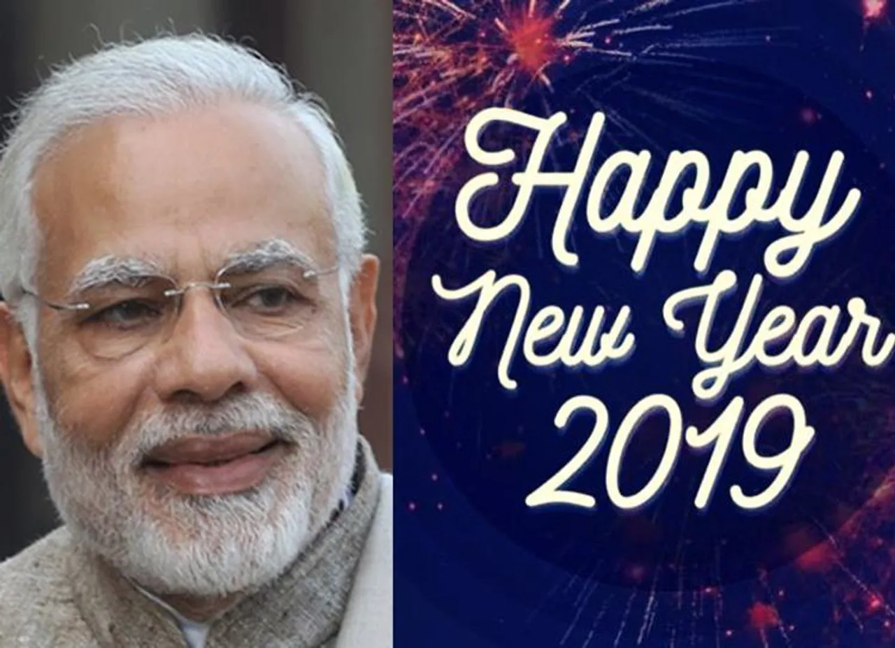 New Year 2019, leaders wishes on New year