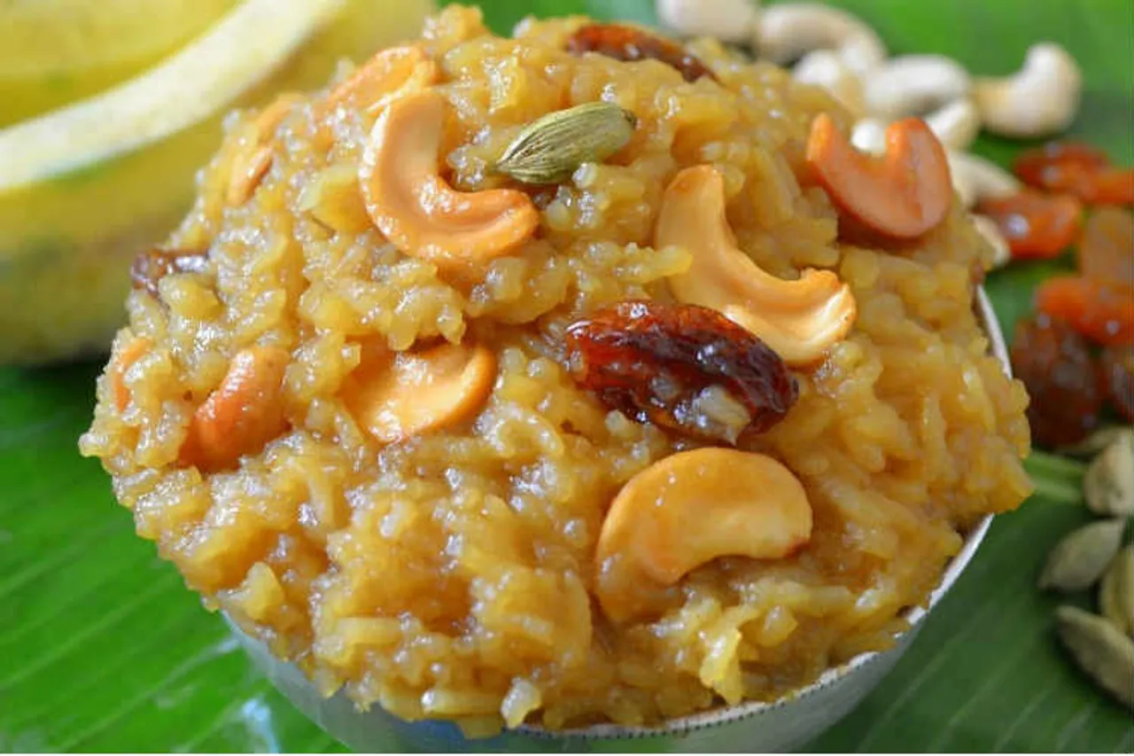 Khara Pongal Recipe in Tamil, வெண் பொங்கல், சர்க்கரைப் பொங்கல்