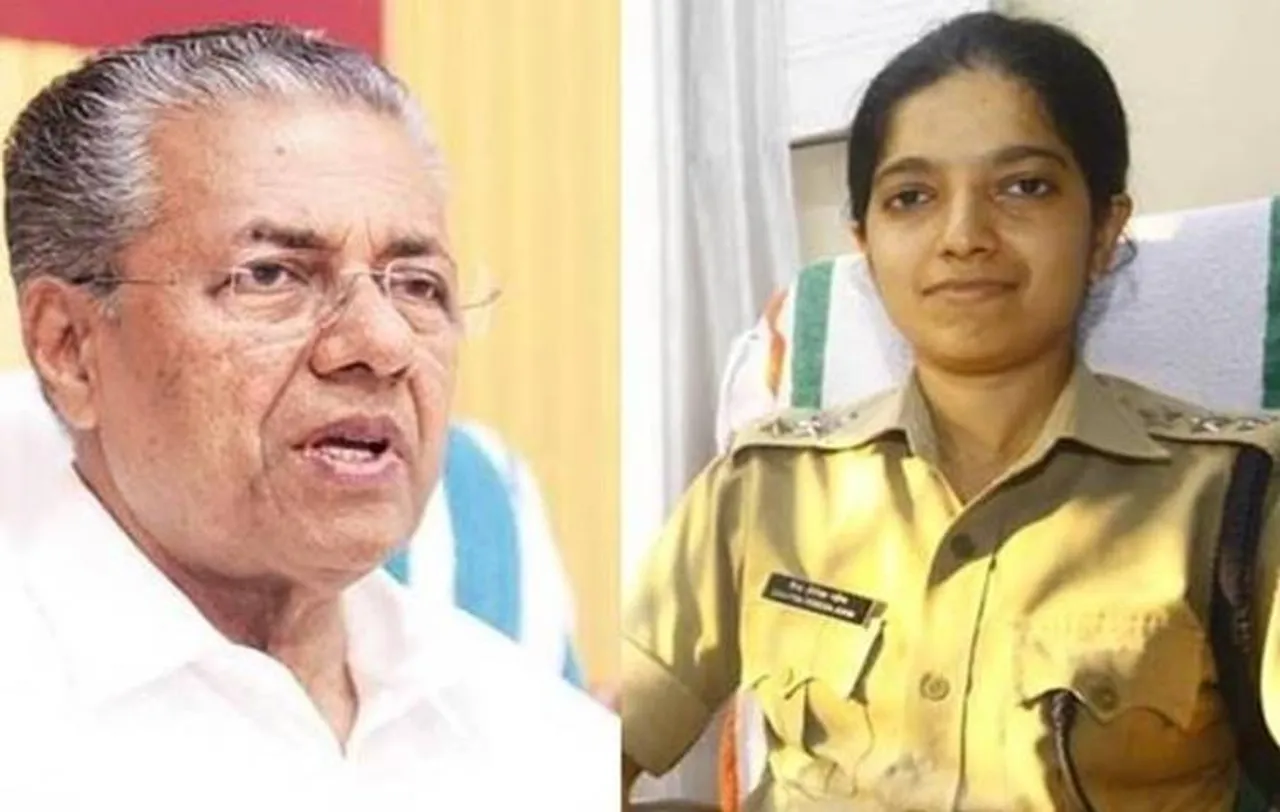 Chaitra Teresa John IPS, Thiruvananthapuram, சைத்ரா தெரெஸா ஜான், பினராயி விஜயன்