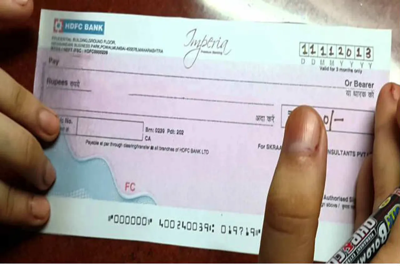 Cheque Deposit