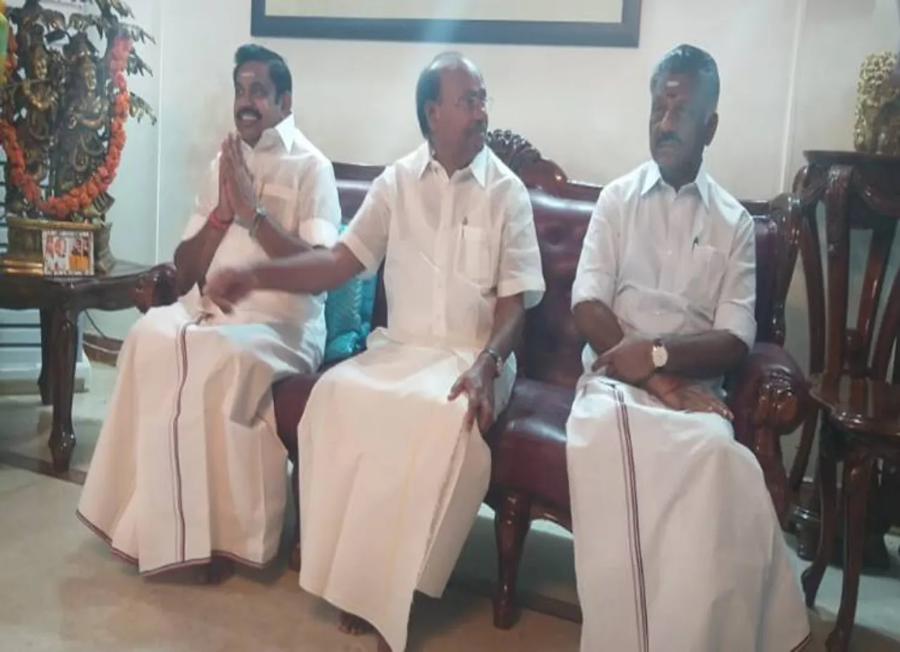 PMK Founder Ramadoss provide feast aiadmk leaders cm palanisamy - ராமதாஸ் அளித்த கமர்ஷியல் விருந்து! திருப்தியடைந்த அதிமுக தலைமை!