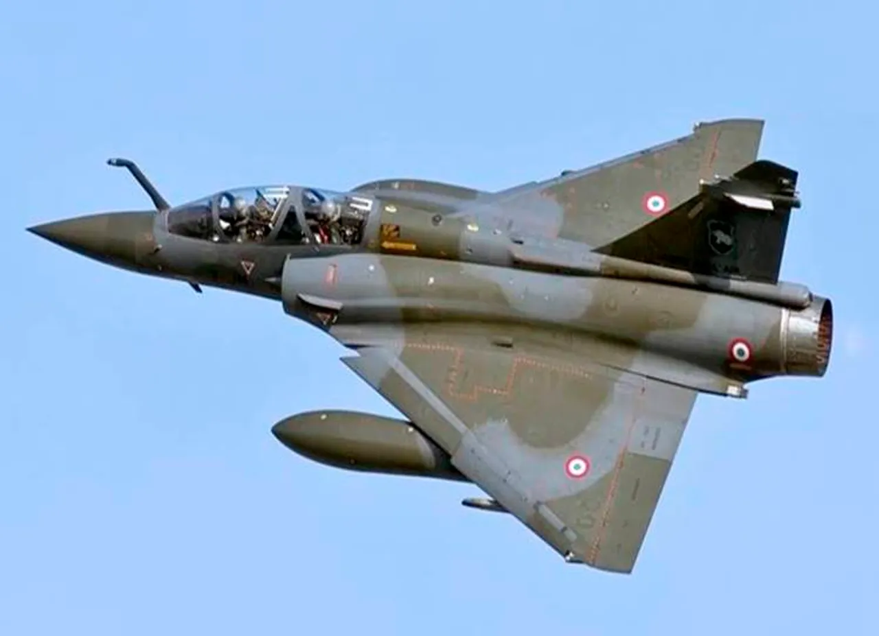 IAF used in Pakistan-controlled air space