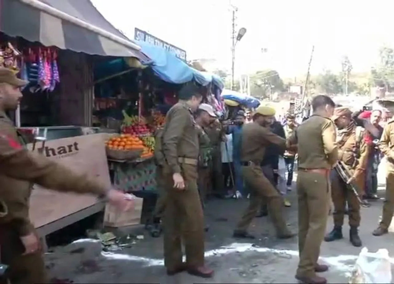 Grenade explosion at Jammu bus stand