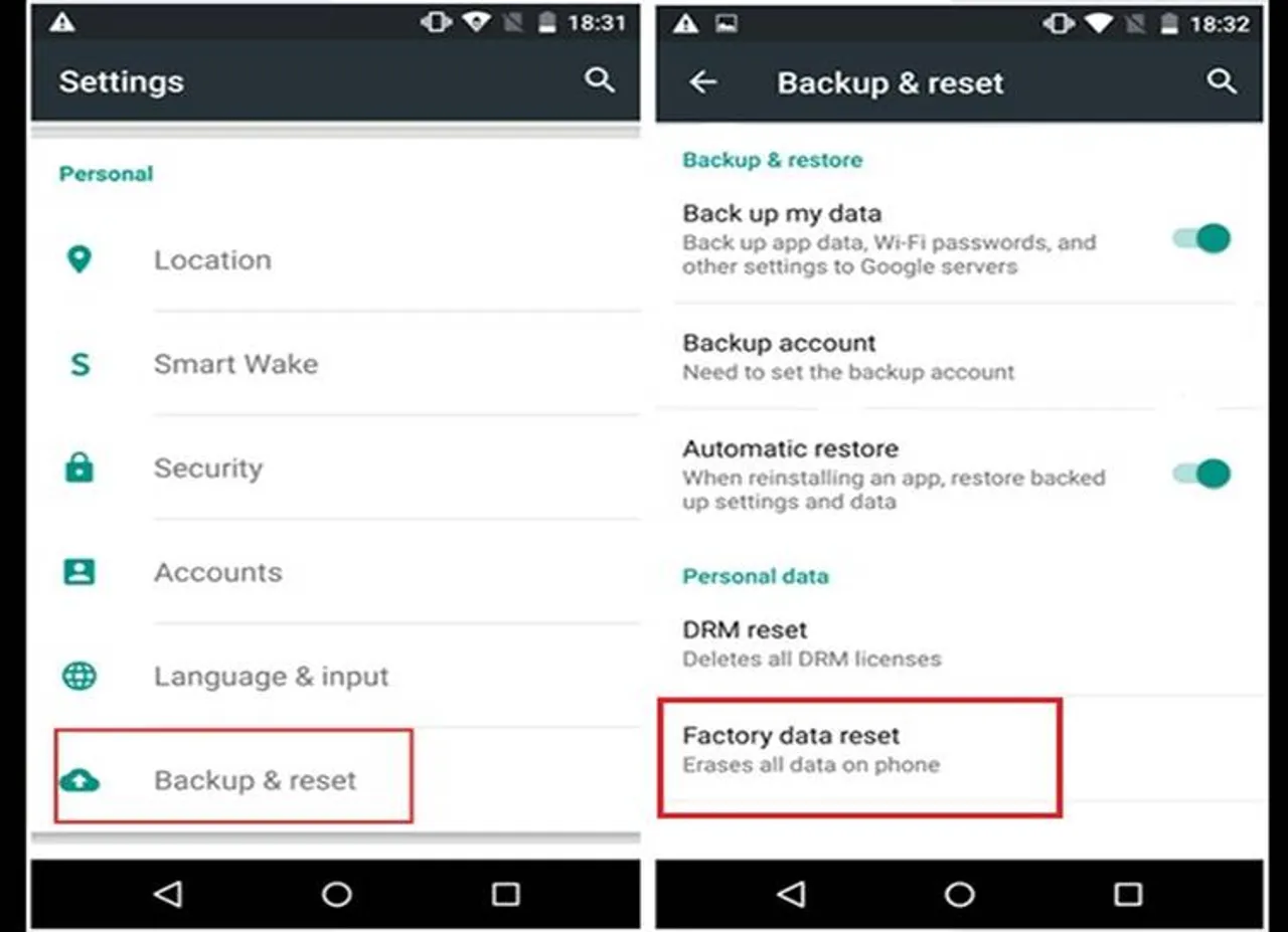 how to delete your Smartphone data securely