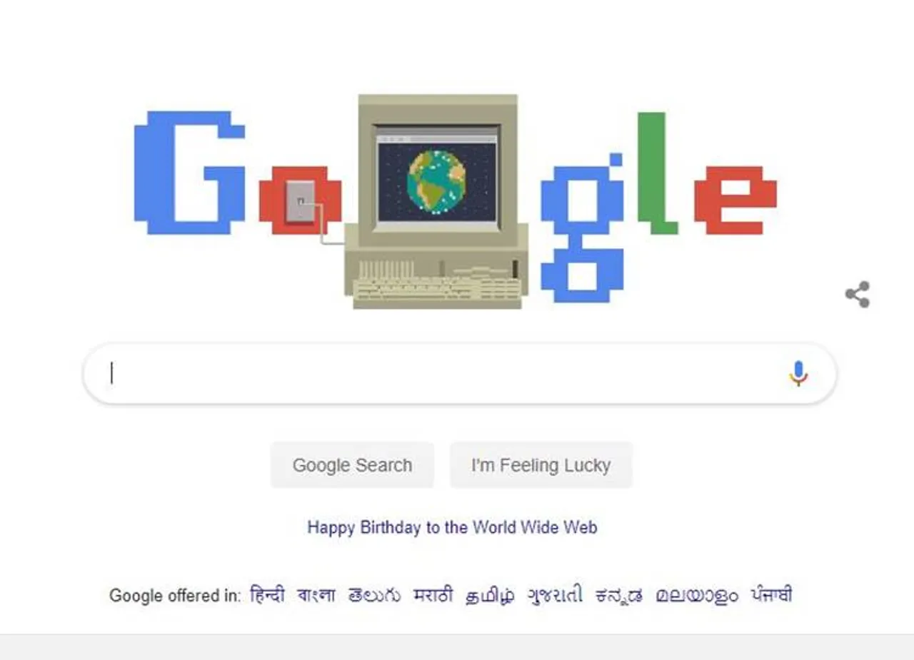 Today Google Doodle Celebrates World Wide Web's 30th anniversary