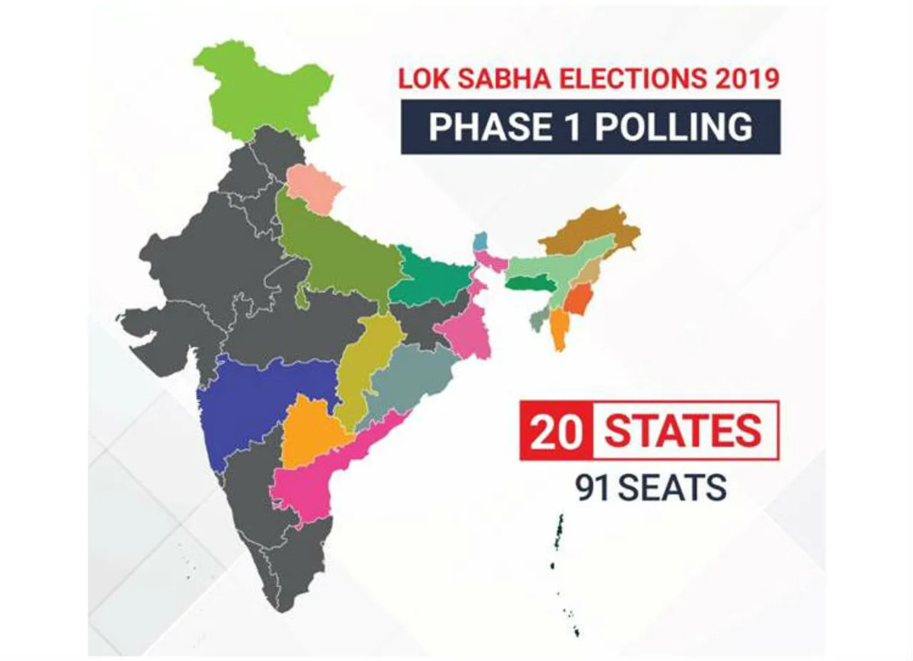 General Election 2019 1st phase polling starts tomorrow