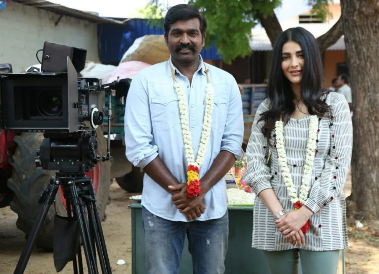 Vijay Laabam: Sethupathi - Shruti Haasan