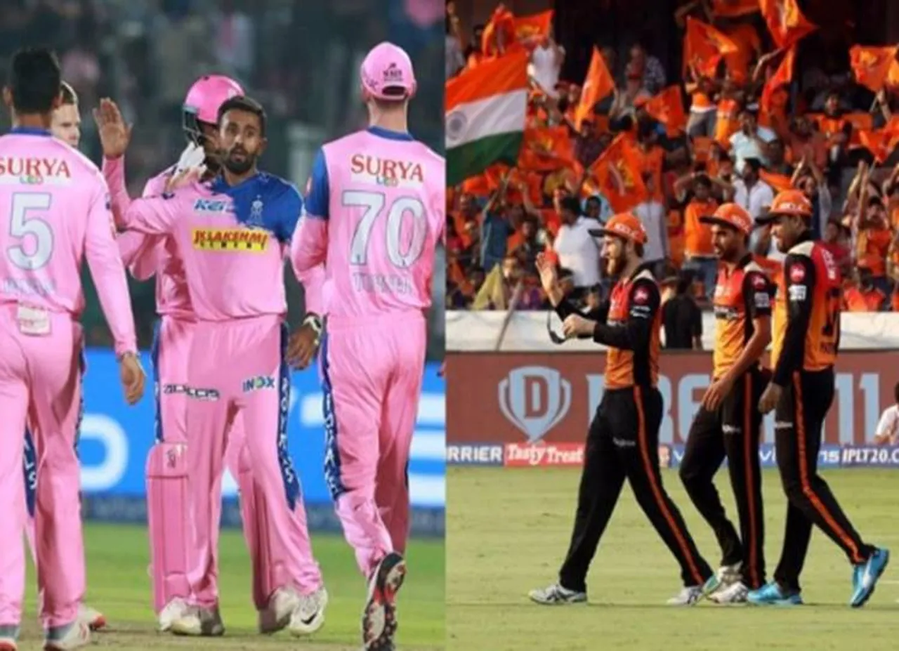 RR vs SRH Live Score, RR vs SRH Playing 11 Live Score