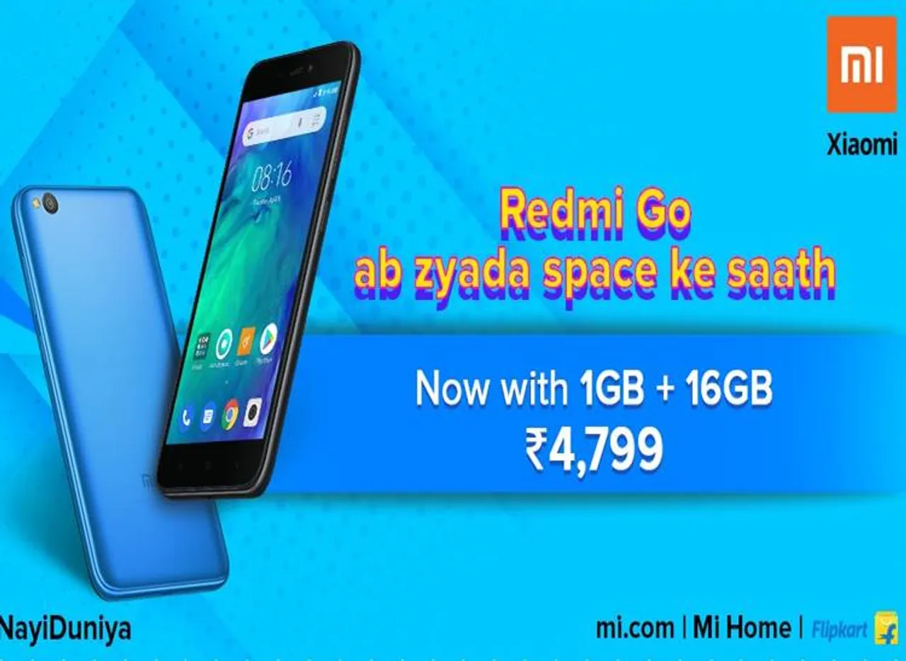 Redmi Go 16GB storage variant