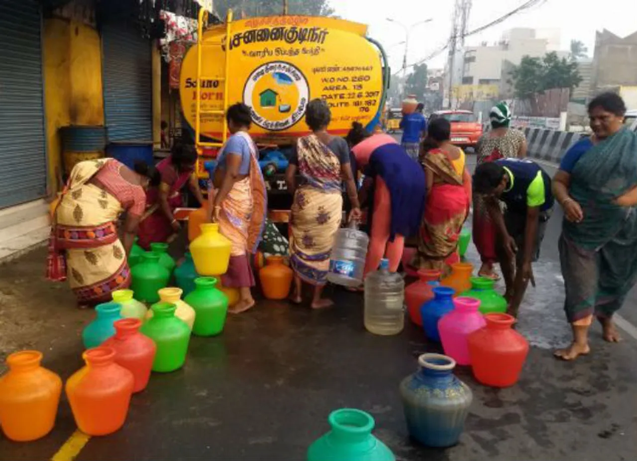 Chennai News Chennai water Scarcity