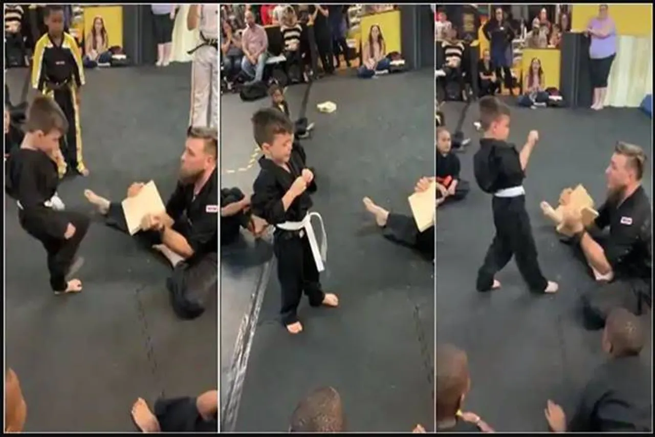 Karate Kid Viral Video