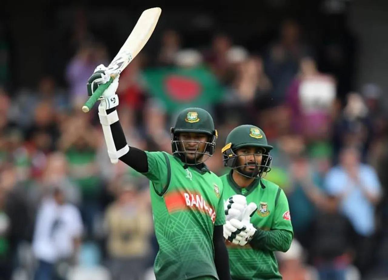 ICC World Cup Cricket 2019 WIvBan, Shakib al hasan, Litton Das, League match 23