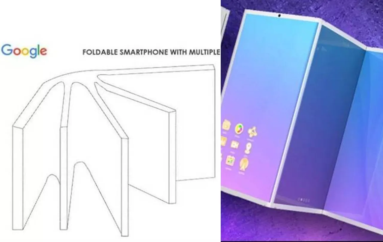 Google Foldable Smartphone Patent