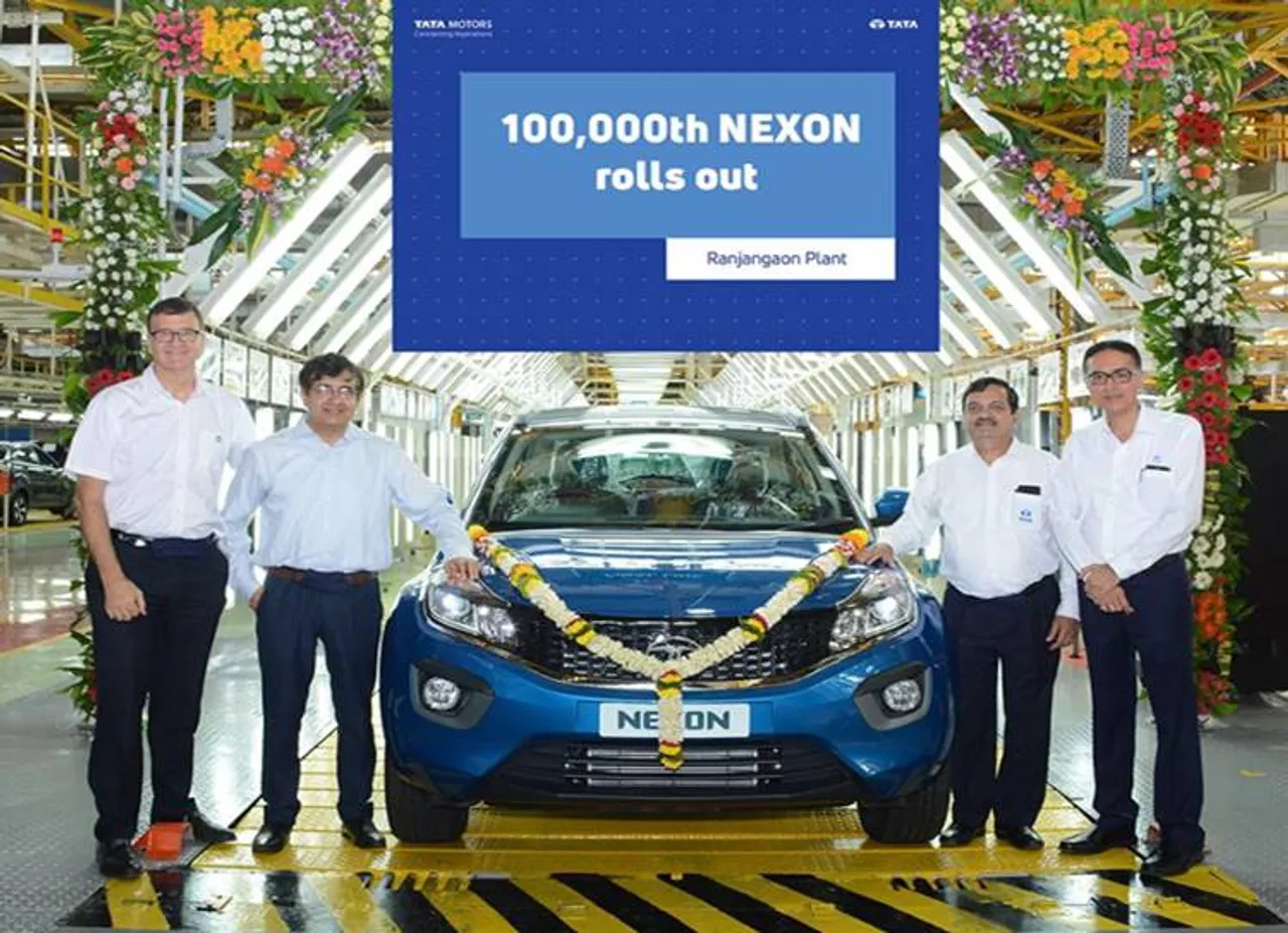 Tata Motors Nexon hits 1,00,000 units