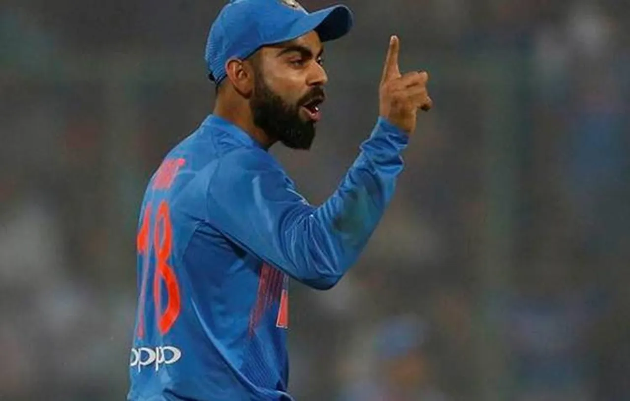 virat kohli. india won the second t20 match