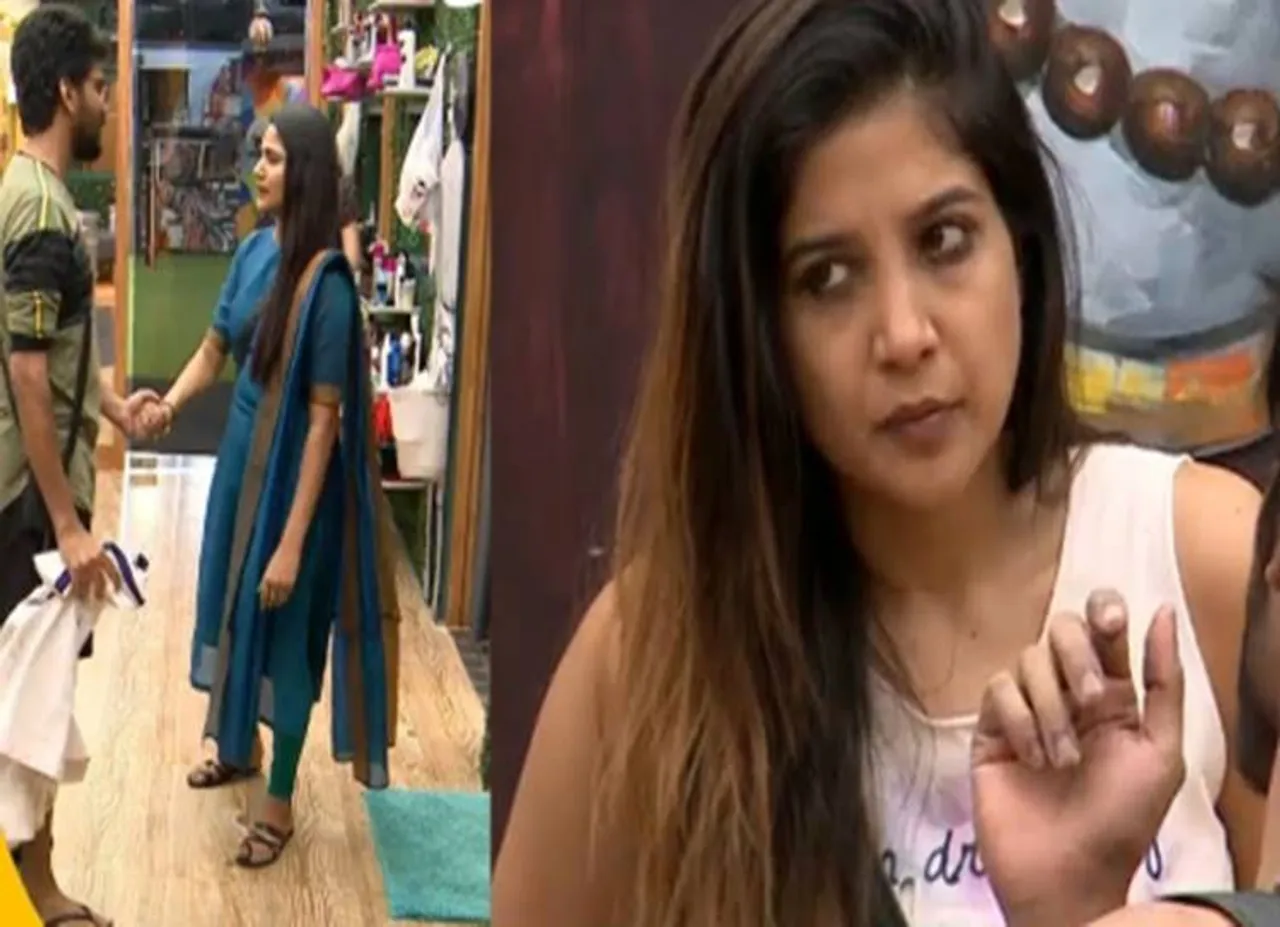 bigg boss promo losliya kavin vijay tv sakshi - 'நீ நடிக்கல... நான் அப்படி சொல்லியிருக்கக் கூடாது' - கவினிடம் உருகிய லோஸ்லியா.... கருகிய லோஸ்லியா ஆர்மி!