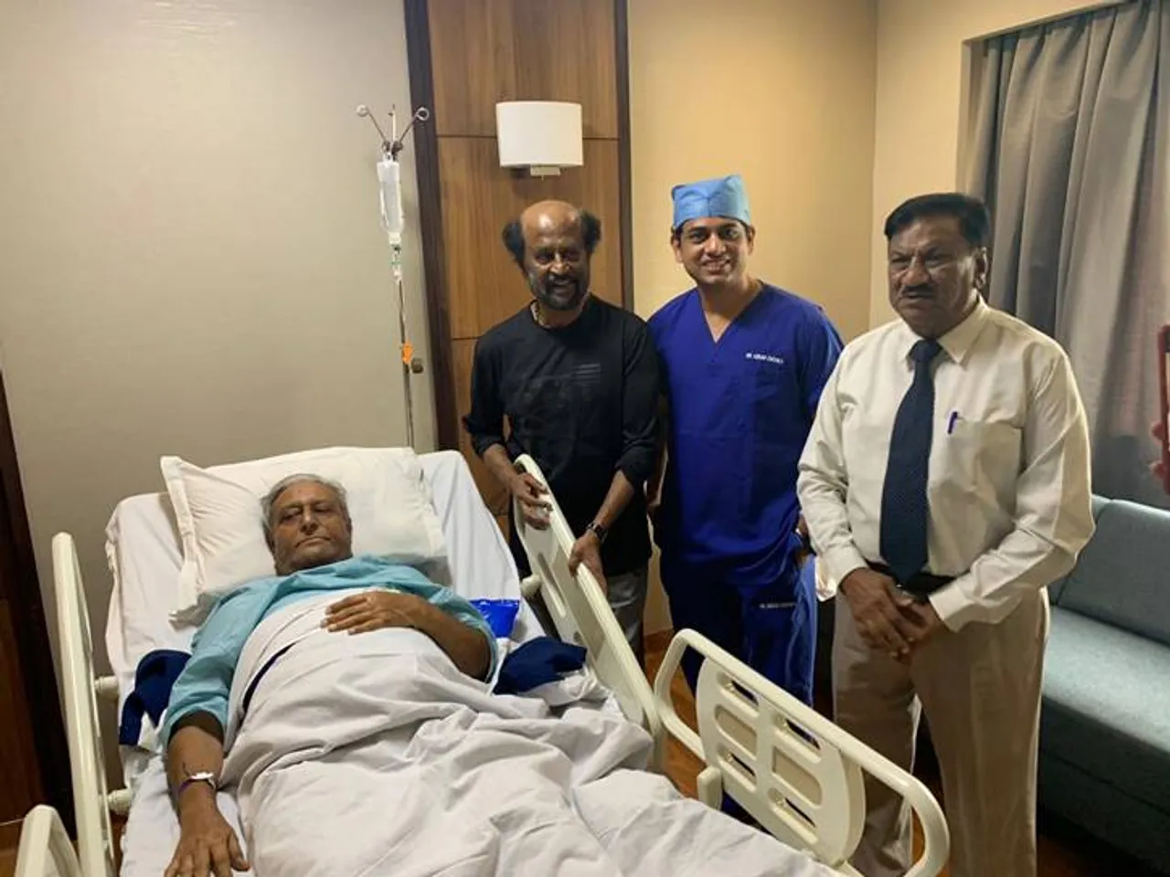 Rajinikanth brother sathyanarayanan rao hospitalized