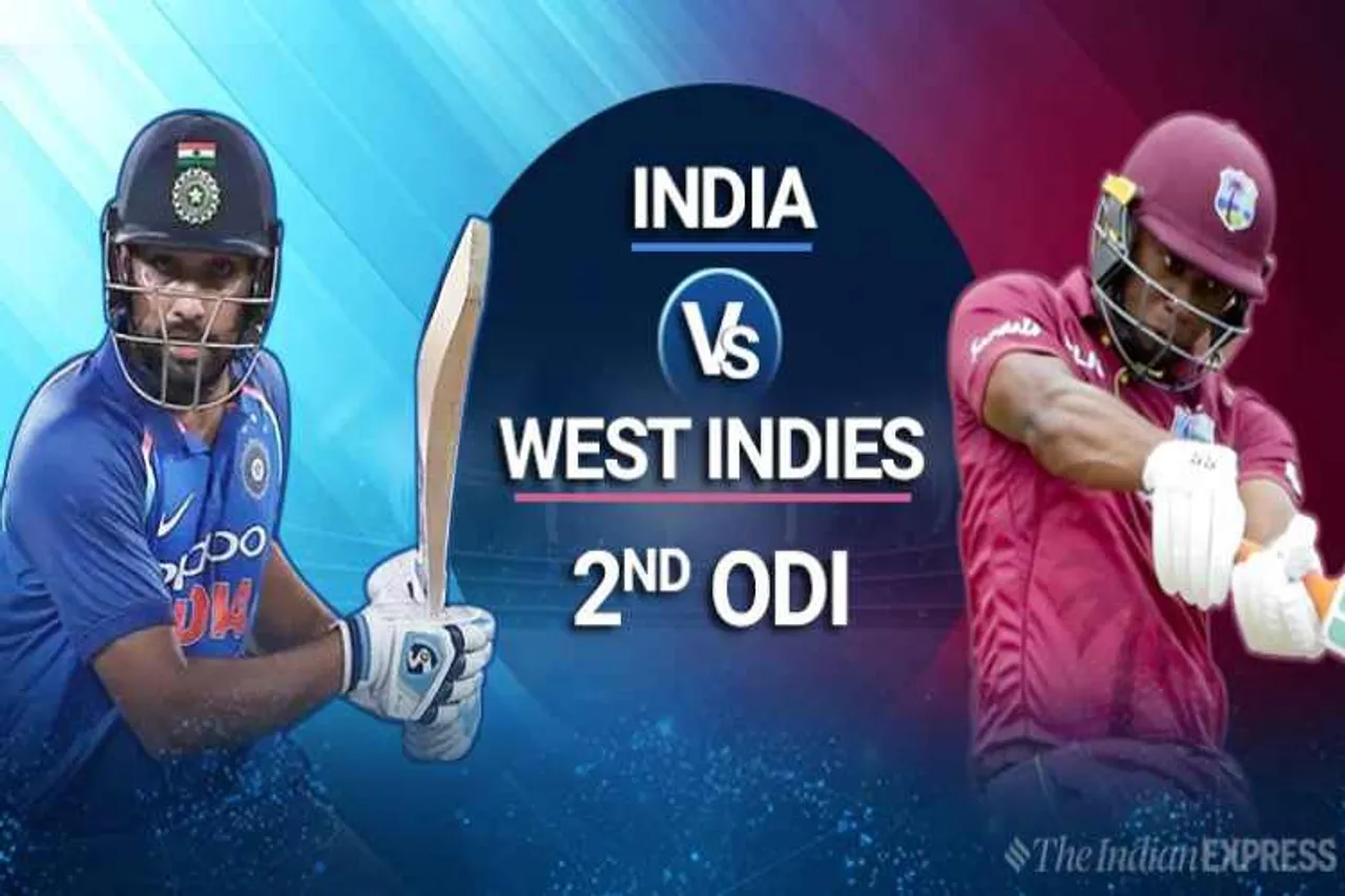 ind vs wi 2nd ODI results: