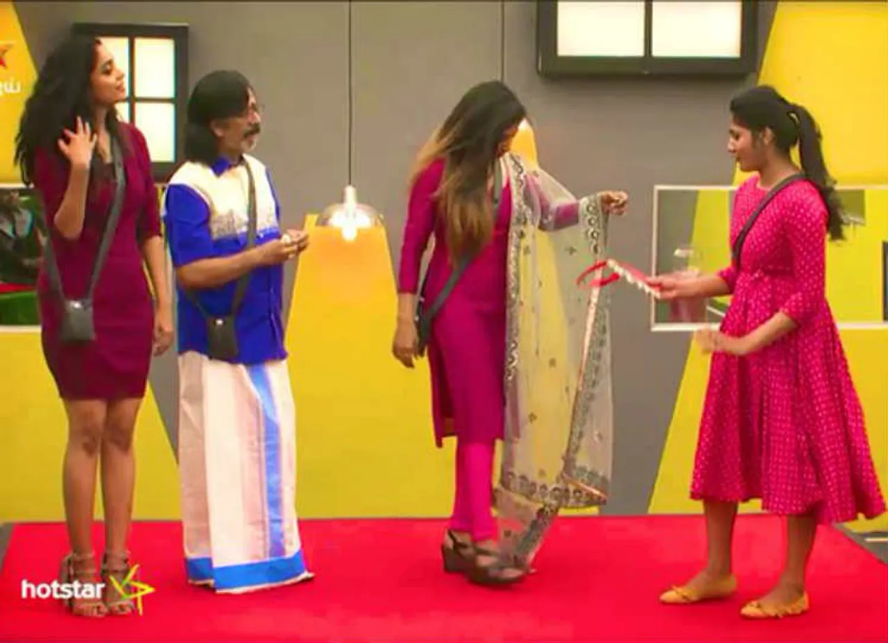 Bigg Boss Tamil 3 day 75, 06.09.19, losliya, sakshi, mohan vaidhya