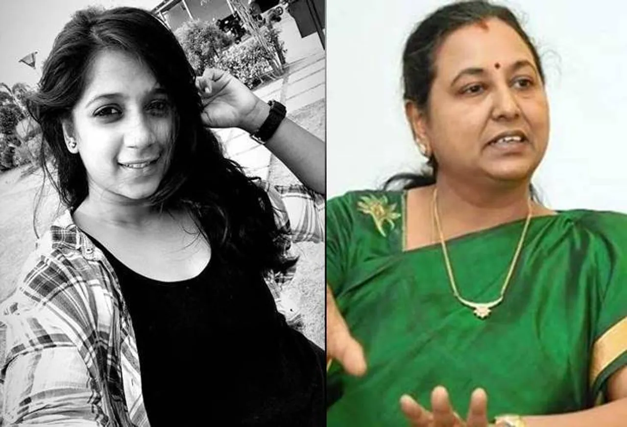 premalatha vijayakanth about subashri death banner accident - சுபஸ்ரீயின் மரணத்துக்கு காரணம் விதி; எதிர்க்கட்சிகள் பெரிதுபடுத்துகின்றன - பிரேமலதா விஜயகாந்த்