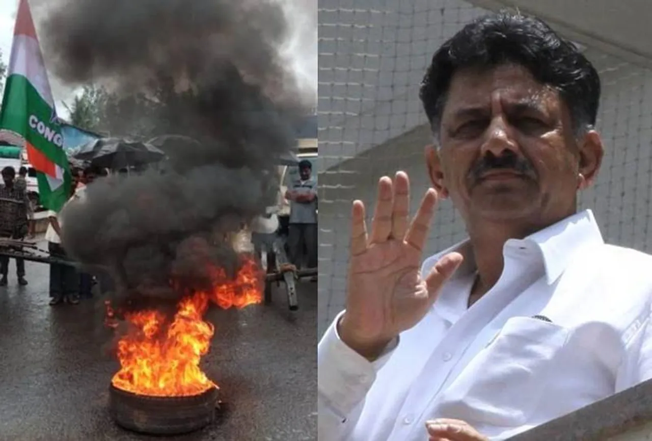 Karnataka former minister DK Shivakumar detained by ED