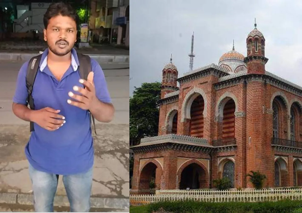 Madras University Kripa Mohan admission denied issue