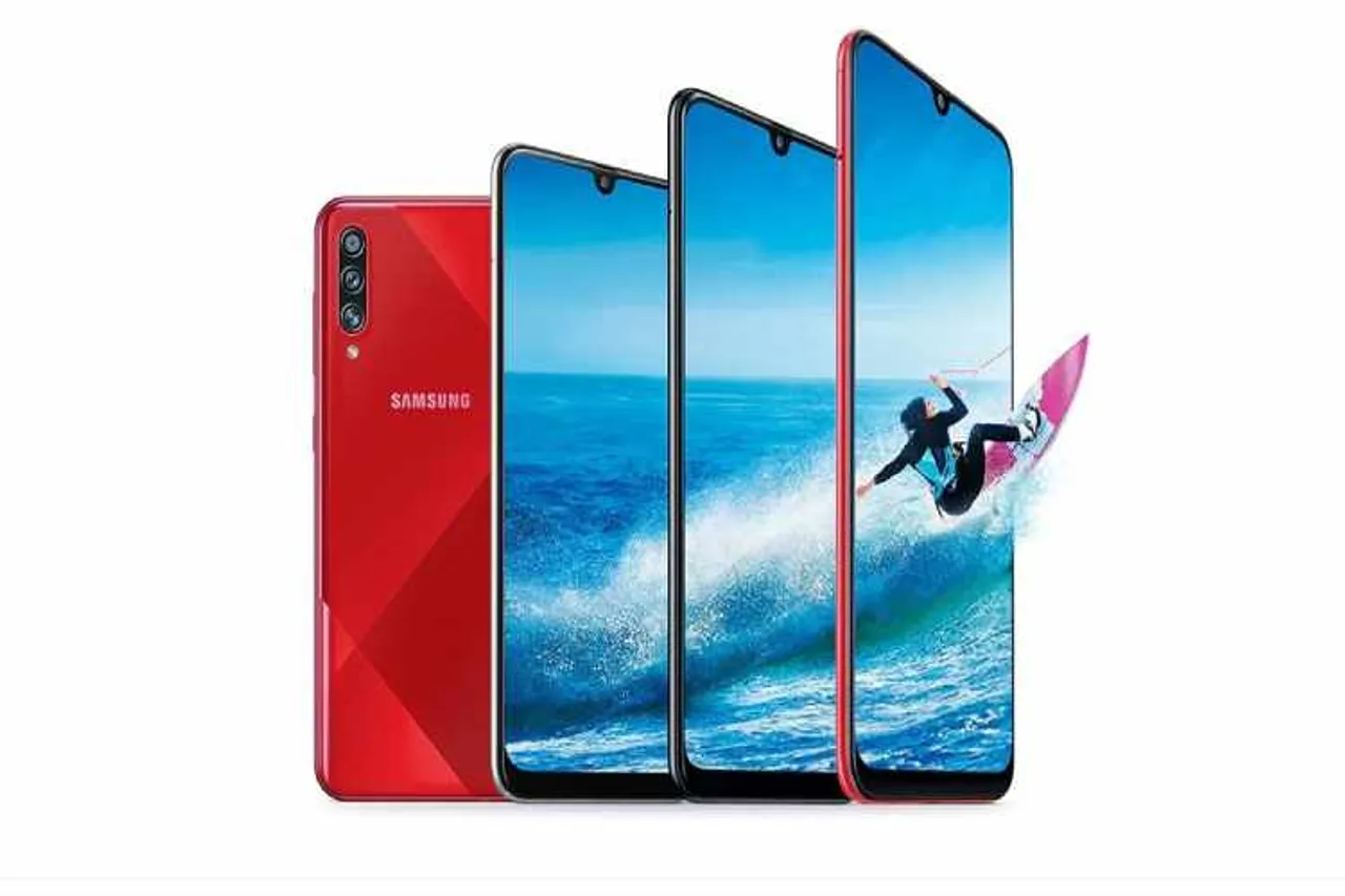 Samsung Galaxy A70s mid range smartphone specifications