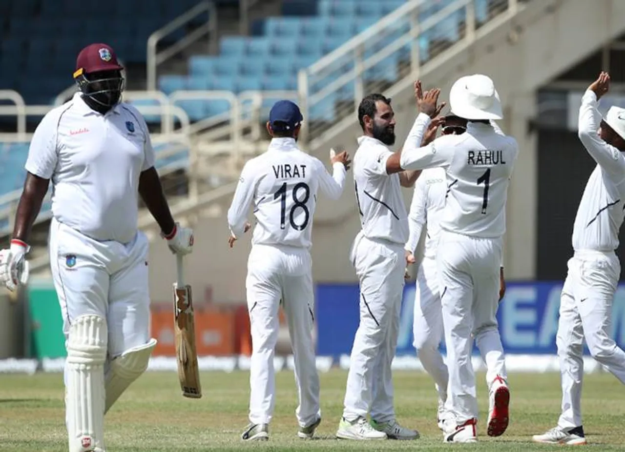 Ind vs wi 2nd test - India Won