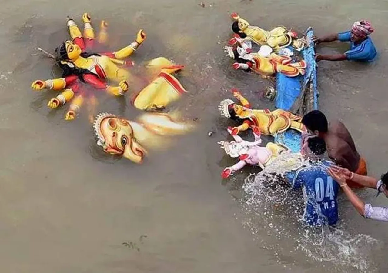 No idol immersion in River Ganga and its tributaries