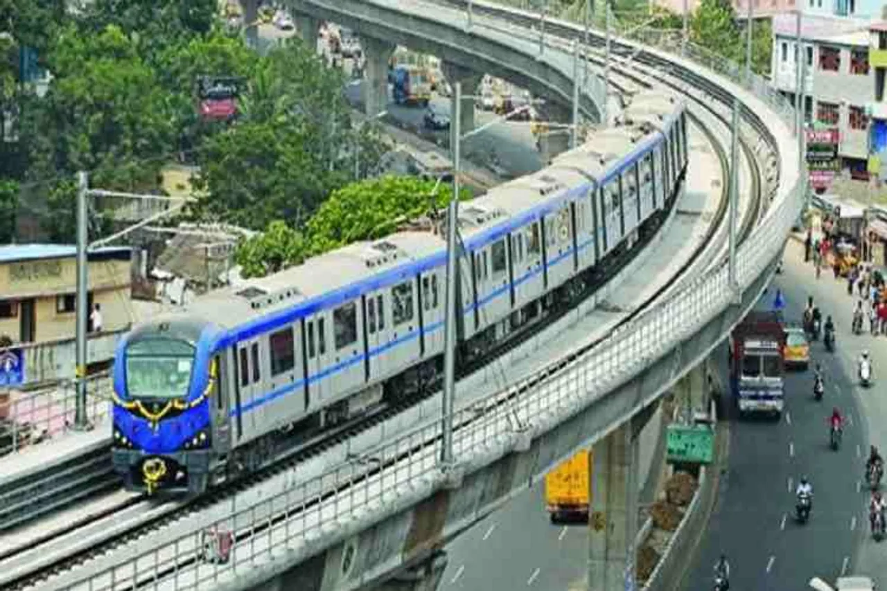 chennai, Chennai Metro Phase II,Madhavaram-Taramani underground stretch,Chennai Metro corridor, metro rail, cmbt, taramani, poonamallee