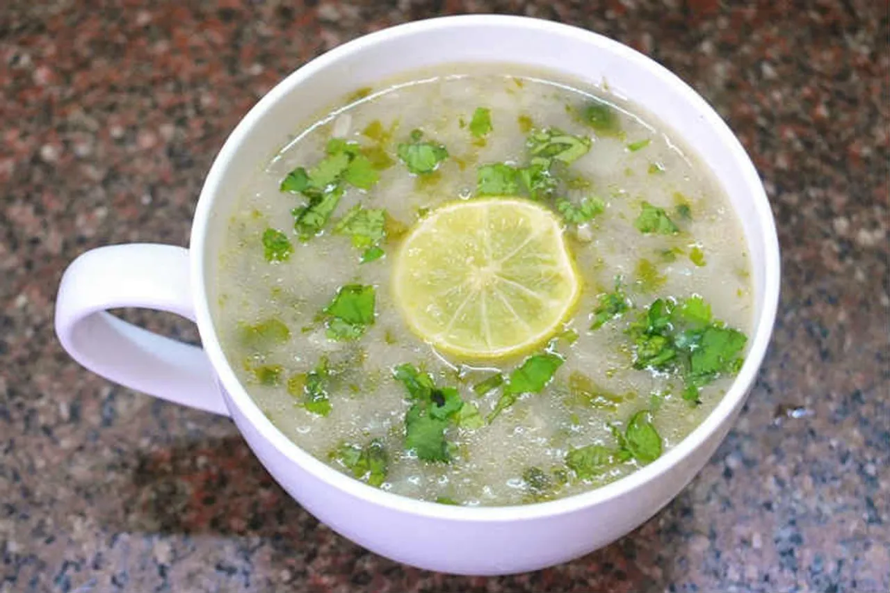 lemon coriander soup