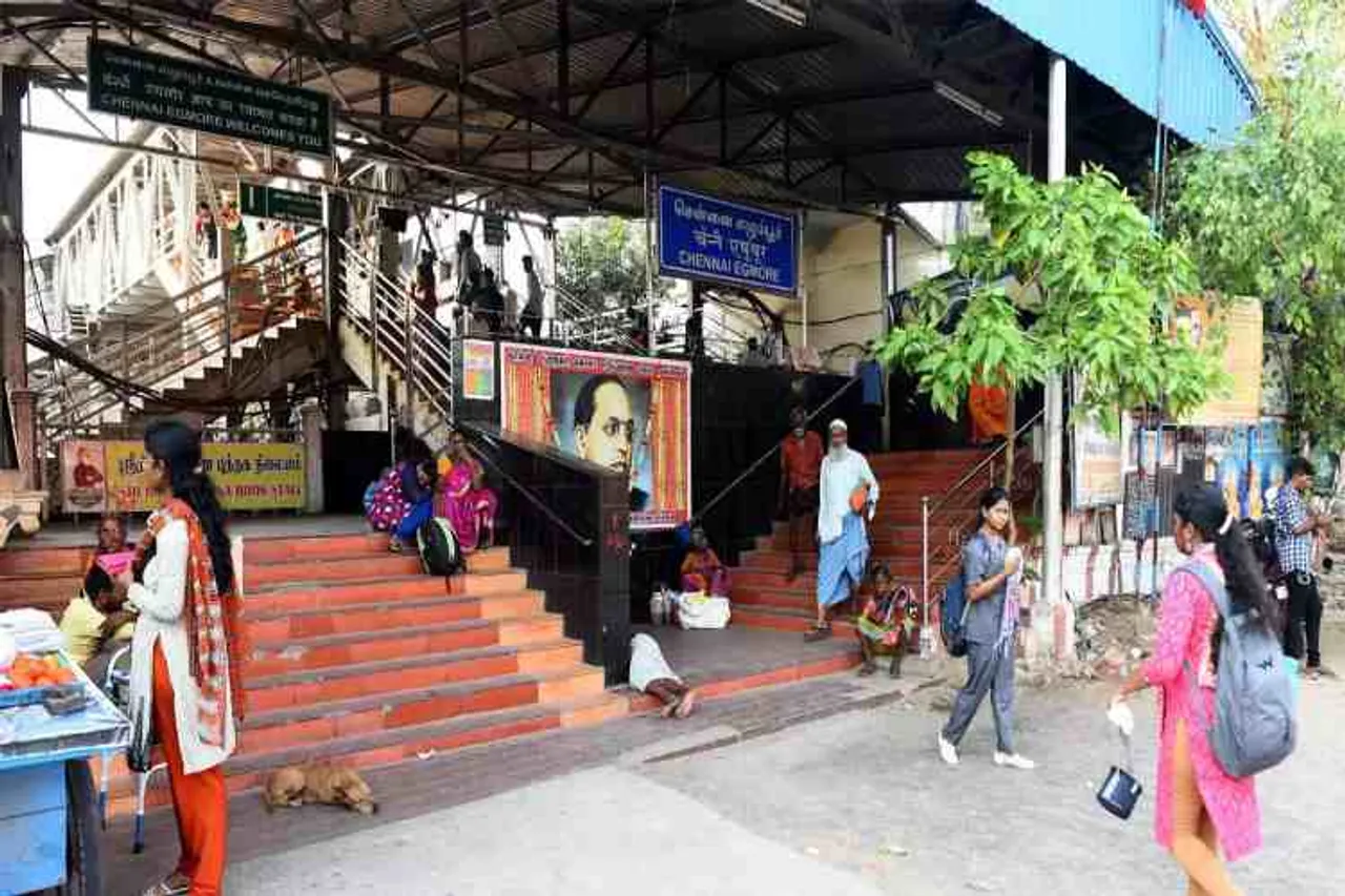 Chennai,railway station,new amenities,Escalator,Egmore railway station,egmore