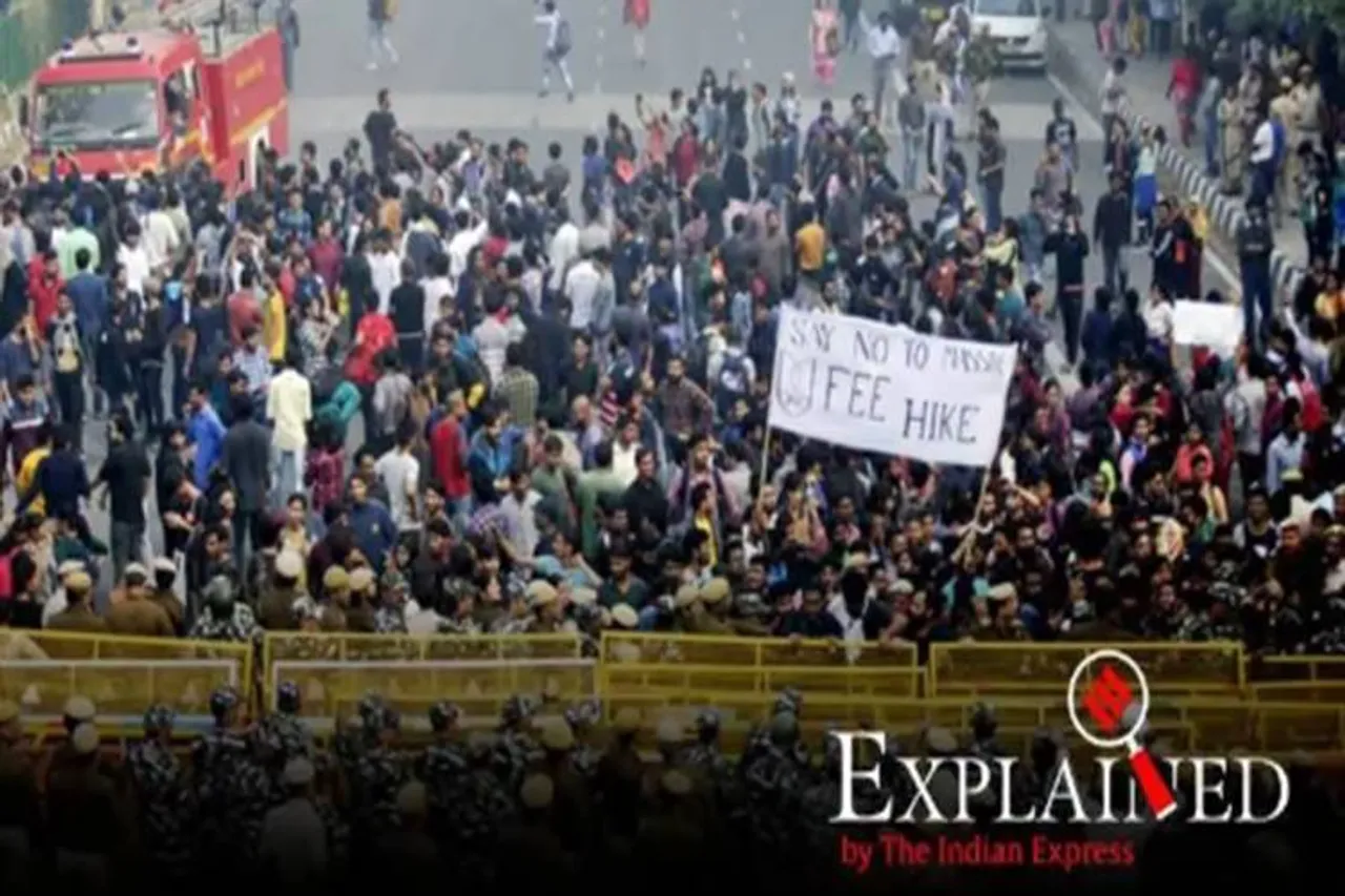 JNU fee hike students protest jnusu - மாணவர்கள் எதிர்ப்பு தெரிவிக்கும் ஜே.என்.யூ கட்டண உயர்வு என்ன?