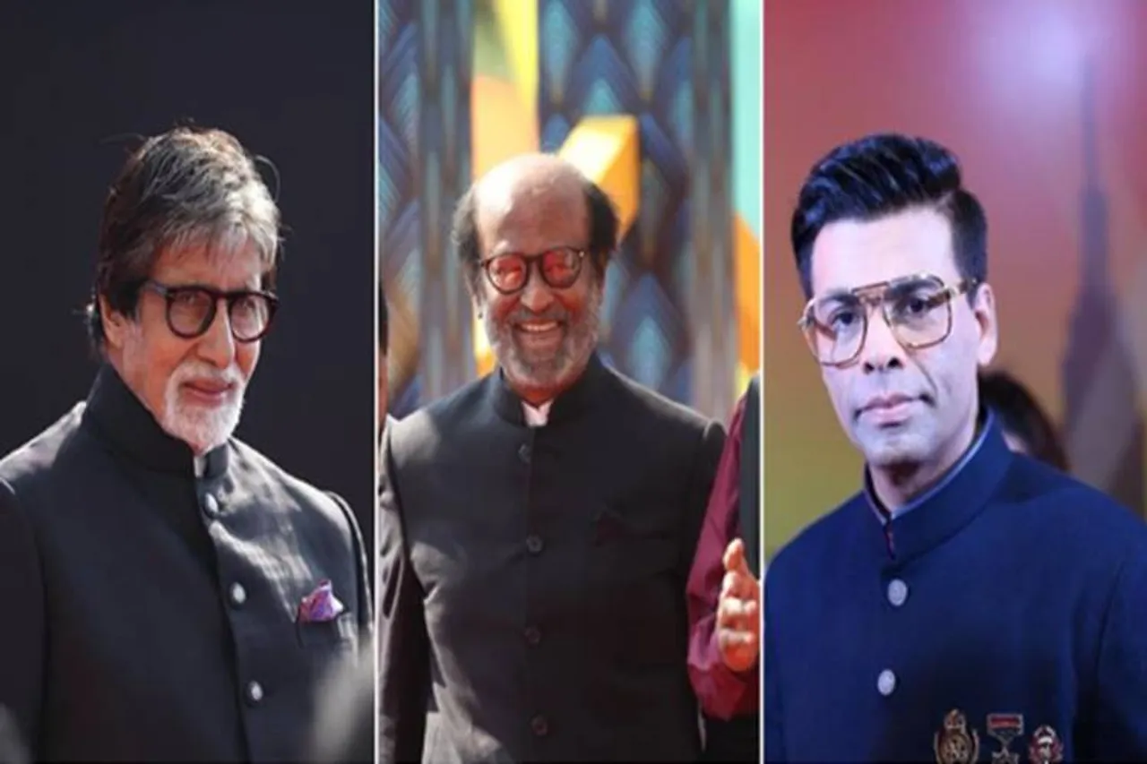 IFFI 2019 opening ceremony: Rajinikanth, Amitabh Bachchan special photos - சர்வதேச திரைப்பட விழா: ஐகானிக் சூப்பர் ஸ்டார்.... பிக்பாஸ் அமிதாப் ஜி! ஸ்பெஷல் புகைப்படங்கள்