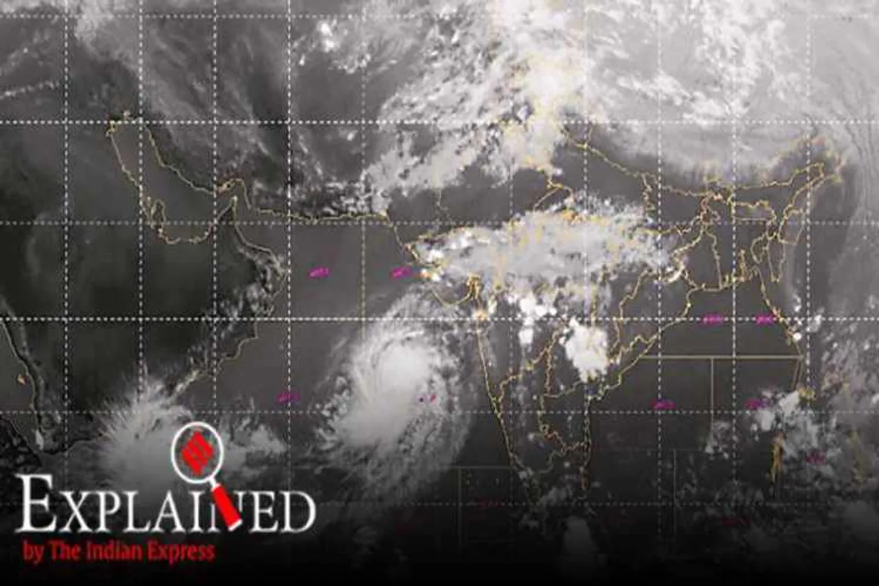 maharashtra cyclone, arabian sea, maharashtra rains, arabian sea cyclones, cyclone kyarr, cyclone maha, indian express