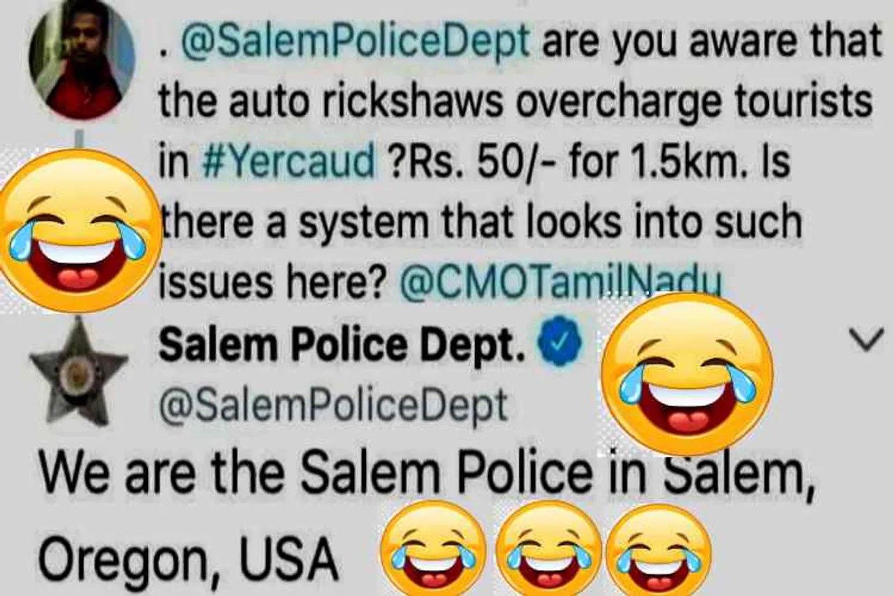 Tamilnadu Tourist complaints at USA Police, Tourist complaints about Yercaud auto rickshaw fare at USA Salem Police Dept, சேலம் மாவட்டம், ஏற்காடு, ஏற்காடு ஆட்டோ கட்டணம் புகார், அமெரிக்கா, ஒரிகான் சேலம் காவல்துறை, Salem Police Dept Oregon USA, USA Oregon Salem Police Dept, Tamilnadu Salem District Police, Yercaud auto rickshaw fare complaints