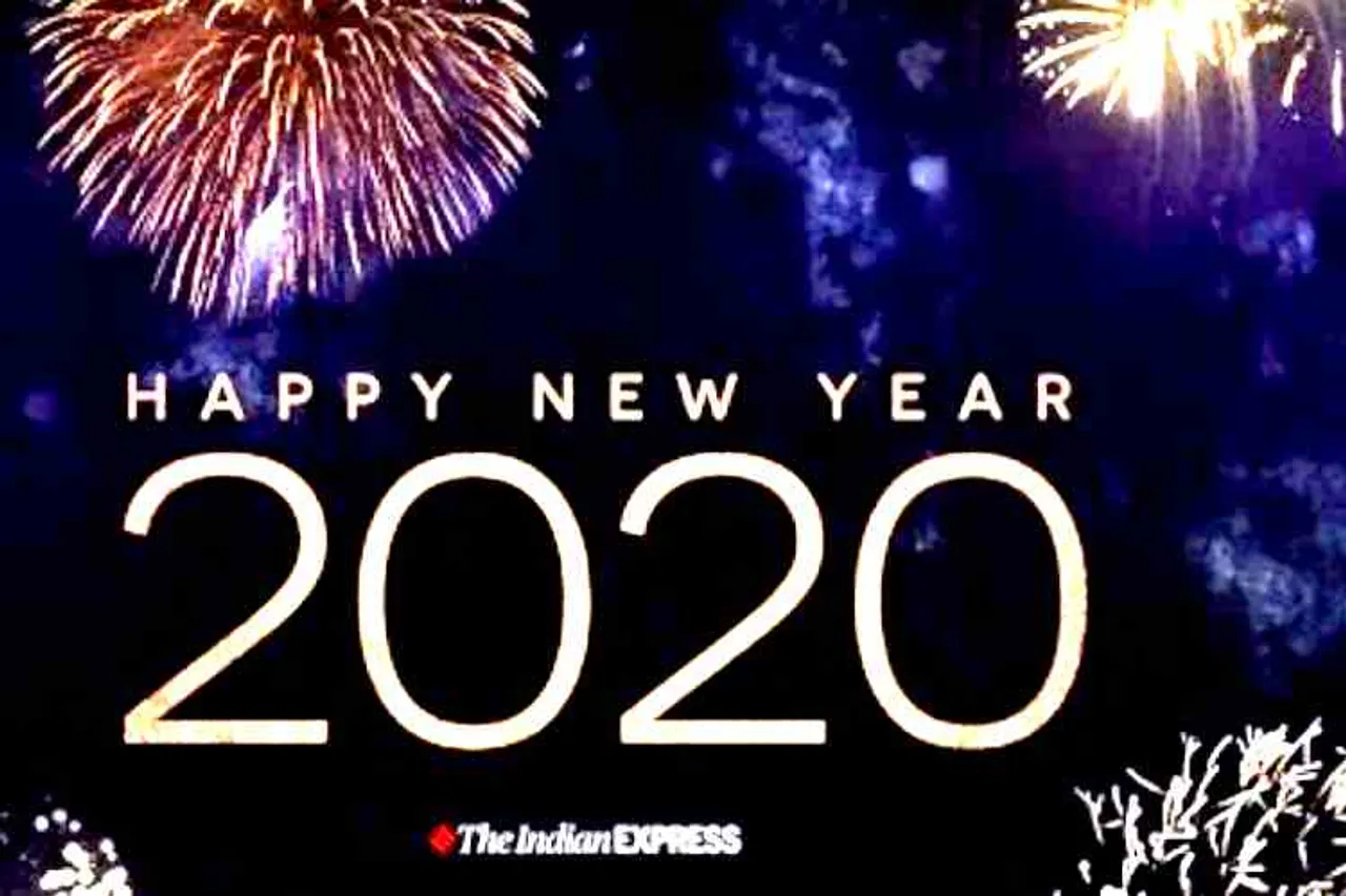 Happy New Year 2019 WhatsApp Wishes Stickers