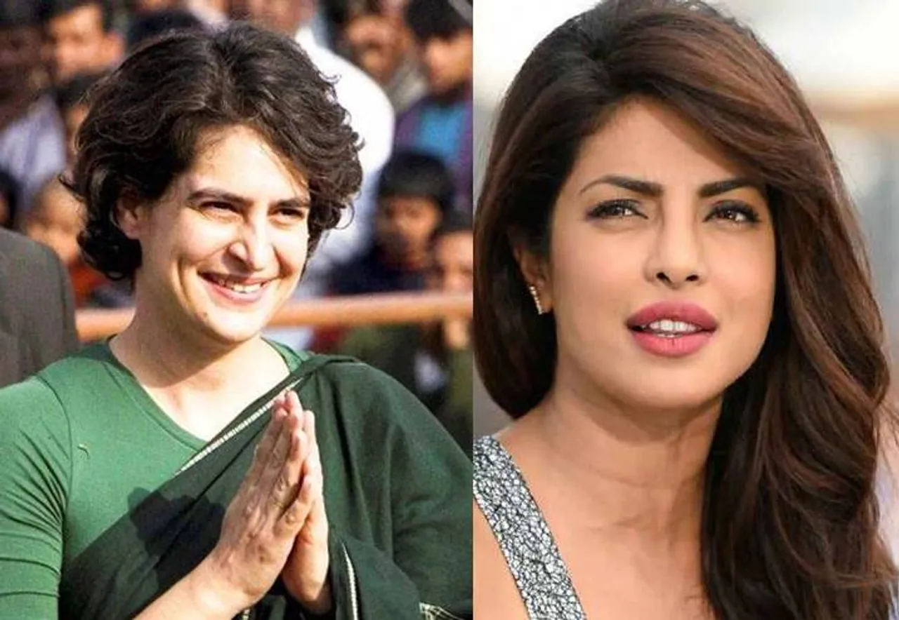 Viral Video Priyanka Chopra Zindabad congress leader mistakenly cheers